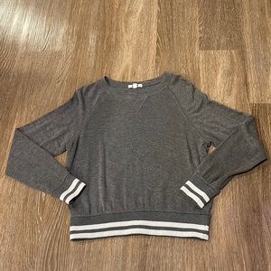 LNA Gray Long Sleeve Tee